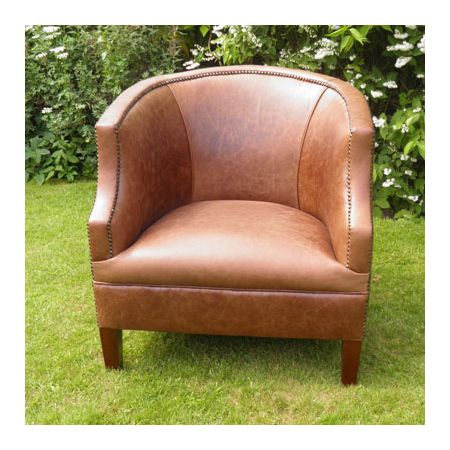 "Alcester Low Back Chair" Chesterfield Sessel