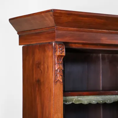 Victorian Style Open Bookcase