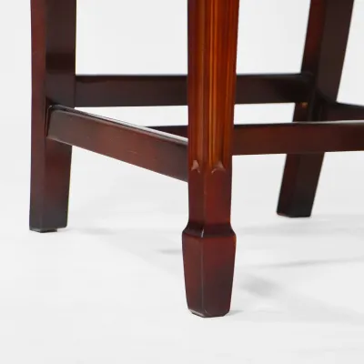 "Hepplewhite Weather" Stuhl mit Lehne in Mahagoni