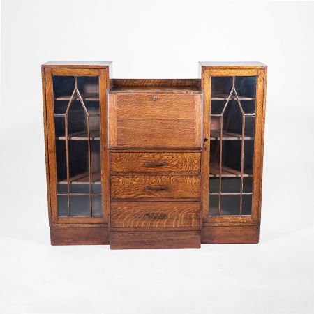 Art Déco Vitrinen Sekretär ca. 1930