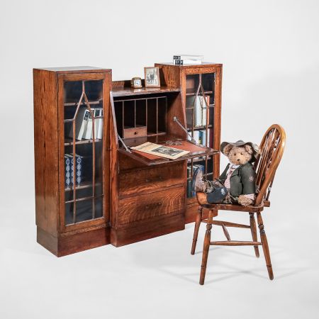 Art Déco Vitrinen Sekretär ca. 1930