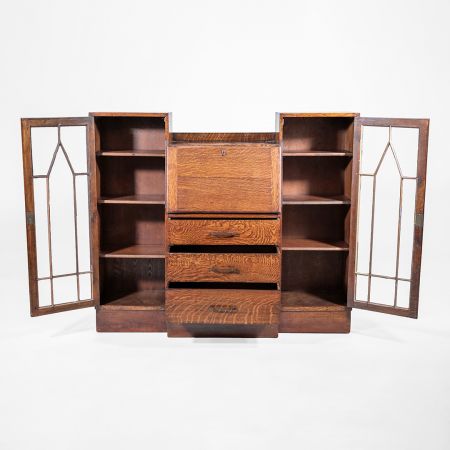 Art Déco Vitrinen Sekretär ca. 1930