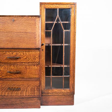 Art Déco Vitrinen Sekretär ca. 1930