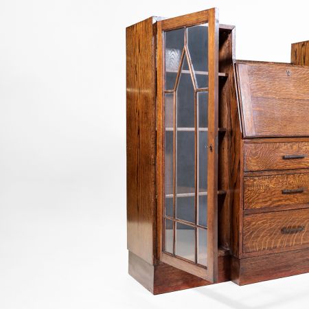 Art Déco Vitrinen Sekretär ca. 1930