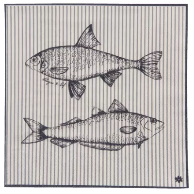 Clayre & Eef Papierservietten 33x33(20)