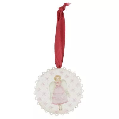 Clayre & Eef Gemälde "Engel" 9*9cm