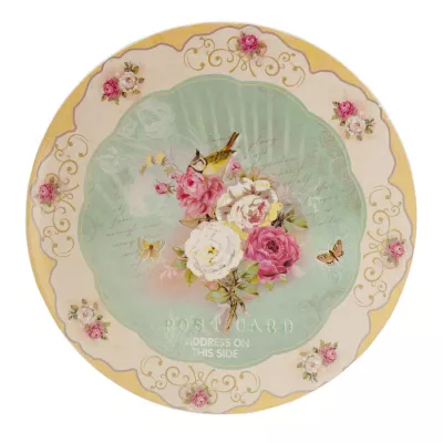 Clayre & Eef Tablett groß Ø 33 cm
