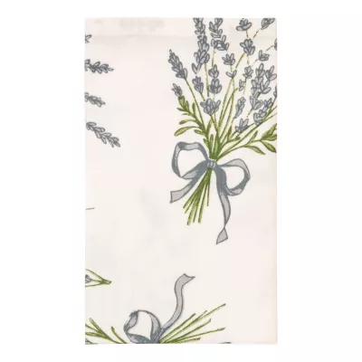 Clayre & Eef Bouquet De Lavande Stoffserviette 6er Set ca. 40 x 40 cm Bouquet de Lavande