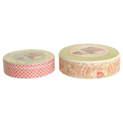 Clayre & Eef Schachtelset Muffin (2 Stück)