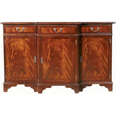 4'6” Break Front Sideboard