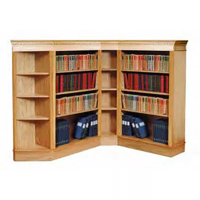 Modul Open Bookcase Corner System 92-183cm