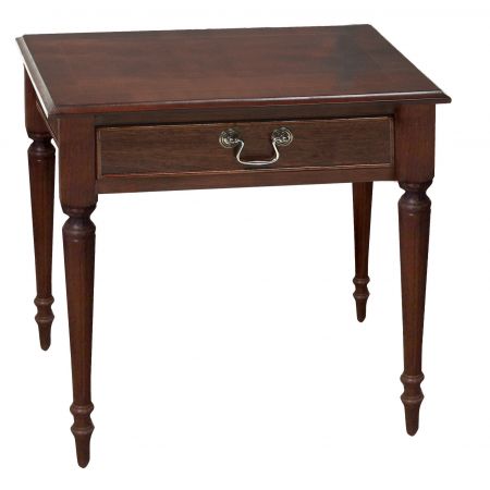 Regency "Lamp Table" Sofatisch mit Schublade in Mahagoni