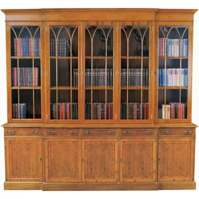 Georgian Bookcase 4 Doors