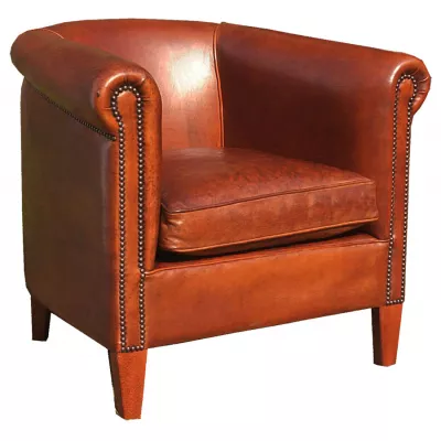 Gunnersbury Club Chair Handpatiniert