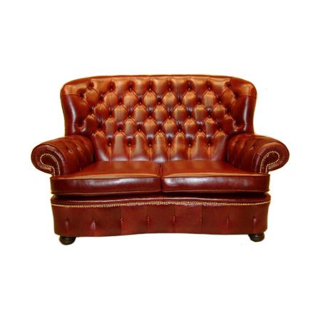 "Balmoral" 2-Sitzer Original englisches Chesterfield Sofa
