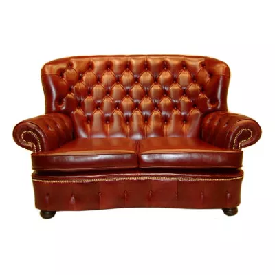 "Balmoral" 2-Sitzer Original englisches Chesterfield Sofa