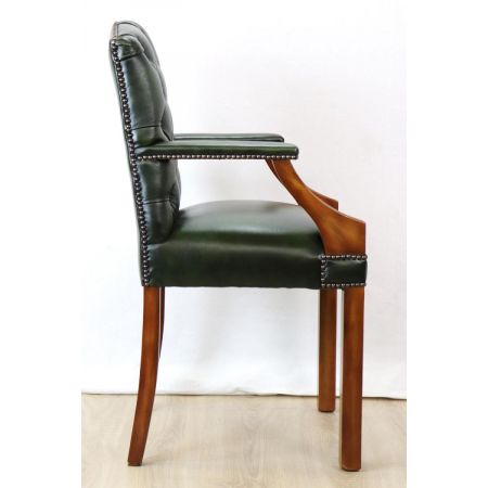 Chesterfield Bürostuhl "Belmond" in Birch Antique Green - sofort lieferbar