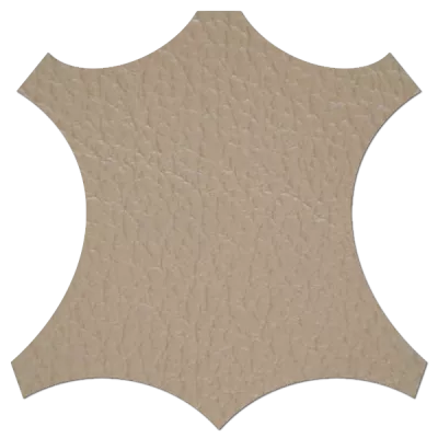 Lederprobe Birch Taupe