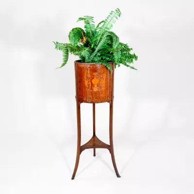 Victorian Plant Stand, Viktorianischer Blumenständer, Blumengefäß, Jardiniere, Pflanzenständer