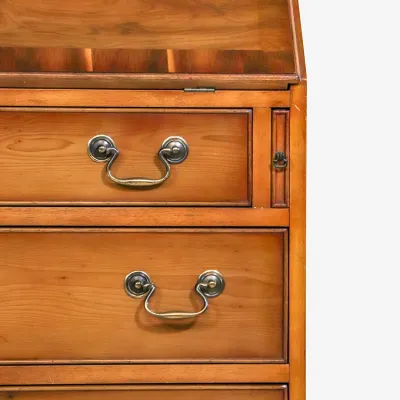 Elegantes Regency Aufsatzsekretär/ Bureau Bookcase aus Mahagoni