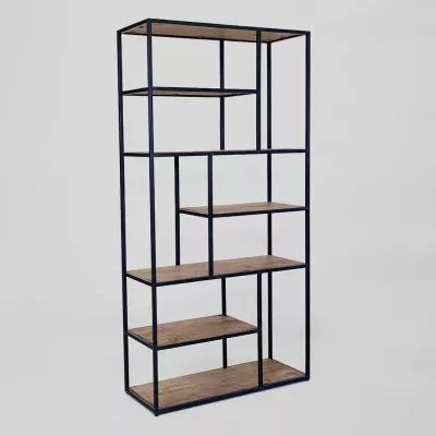 Industrial Open Bookcase