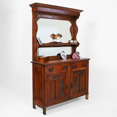 Victorian Mirro Back Sideboard