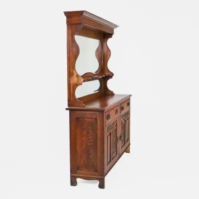 Victorian Mirro Back Sideboard