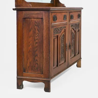 Victorian Mirro Back Sideboard