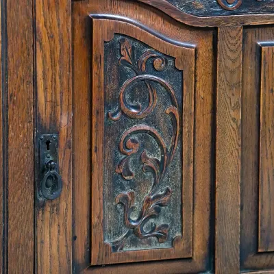 Victorian Mirro Back Sideboard