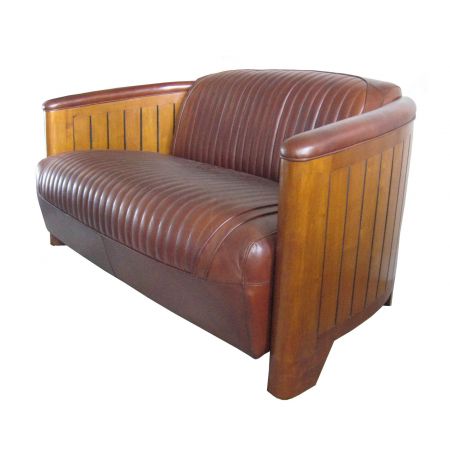 "Nautic" Clubsofa 2-Sitzer