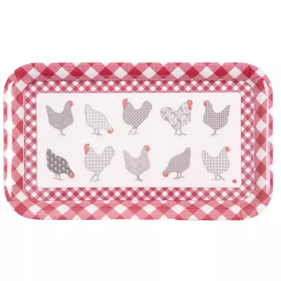 Tablett klein mit Deckelmotiv