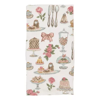 Clayre & Eef Servietten (6) Cakes and Pastries 40x40 cm