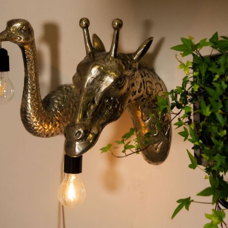 Clayre & Eef 6LMP723 Wandlampe Landhausstil