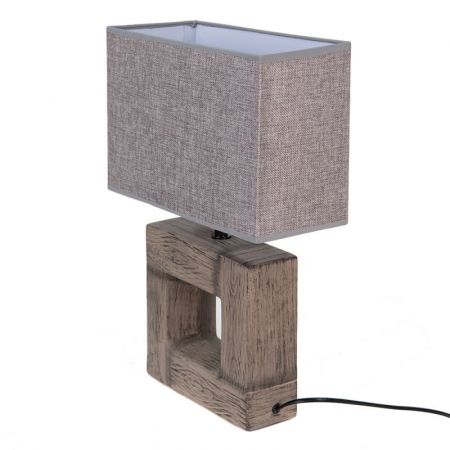 Clayre & Eef Stimmungslampe 30x13x45 cm  Grau Braun