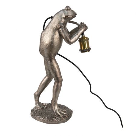 Clayre & Eef Wohnaccessoires Frosch 24x18x49 cm Kupferfarbig