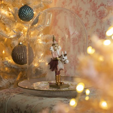 Clayre & Eef Teller Ø 31 cm Glas