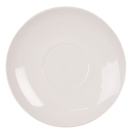 Clayre & Eef Tasse mit Unterteller 200 ml Beige Braun Porzellan Dackel Rund Kaffee