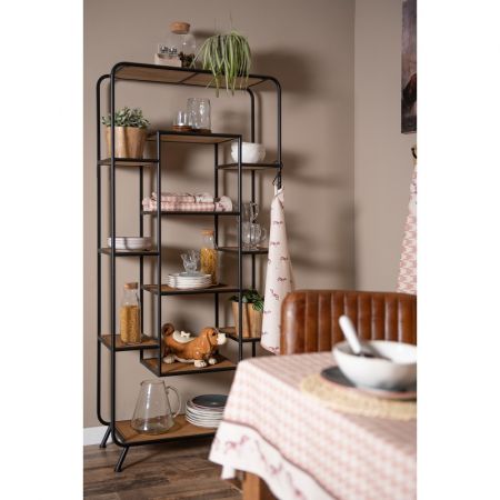 Clayre & Eef Streuer Set 11x6x12 cm Braun