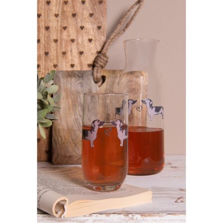 Clayre & Eef Karaffe Glas Hunde