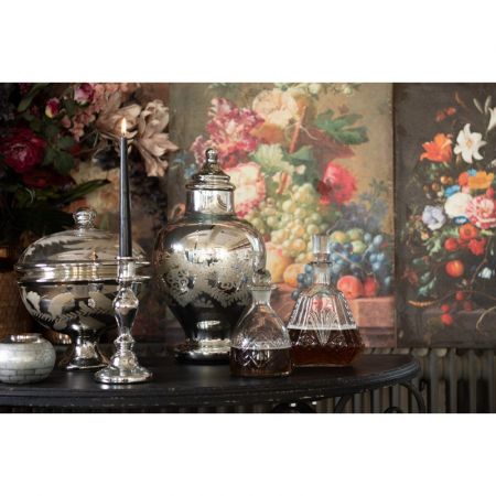 Clayre & Eef Wasserkrug Ø 12x20 cm Glas