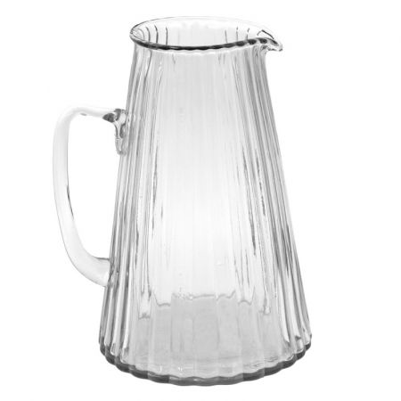 Clayre & Eef Wasserkrug Ø 17x25 cm Glas