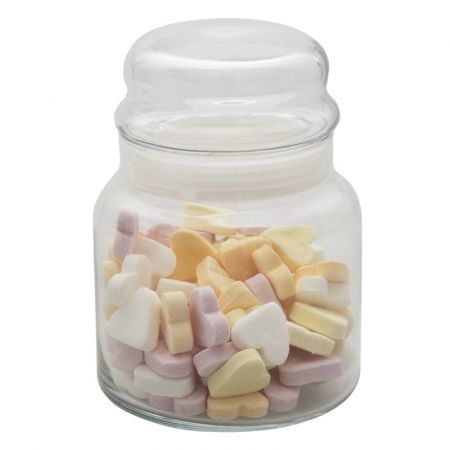 Clayre & Eef Vorratsdose 635 ml Glas Rund Vorratsglas