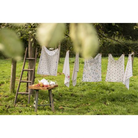 Clayre & Eef Deko Accessoires 40x40x8 cm Braun Holz Quadratisch