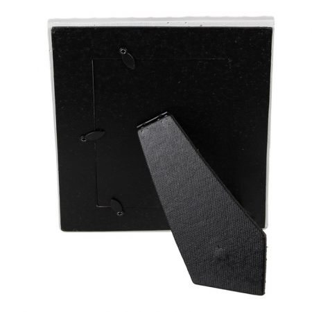 Clayre & Eef Bilderrahmen 10x15 cm Weiß Kunststoff Glas Bilder Rahmen Fotorahmen