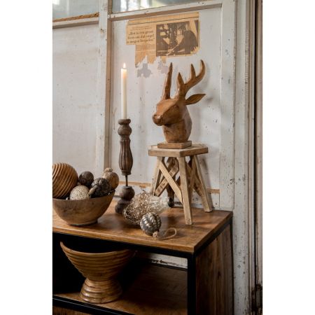 Clayre & Eef Servierschale Ø 30x20 cm Braun