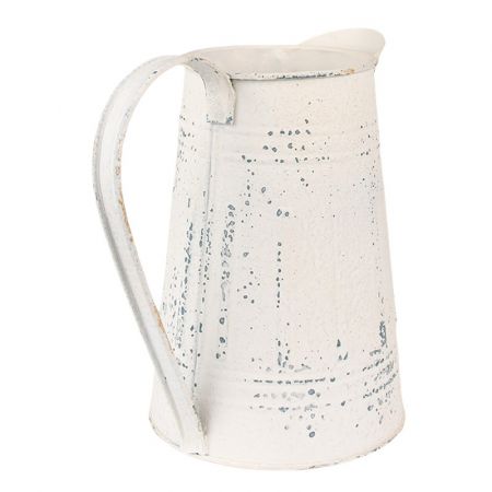 Clayre & Eef Wasserkrug 22x14x21 cm Beige Metall Wasserkanne Deko Accessoires