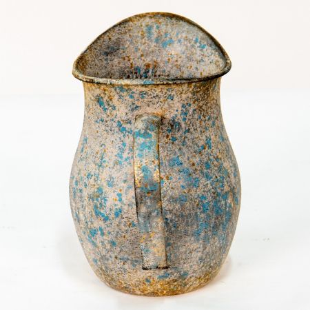 Clayre & Eef Dekoration Krug 20x14x19 cm Blau