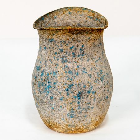 Clayre & Eef Dekoration Krug 20x14x19 cm Blau