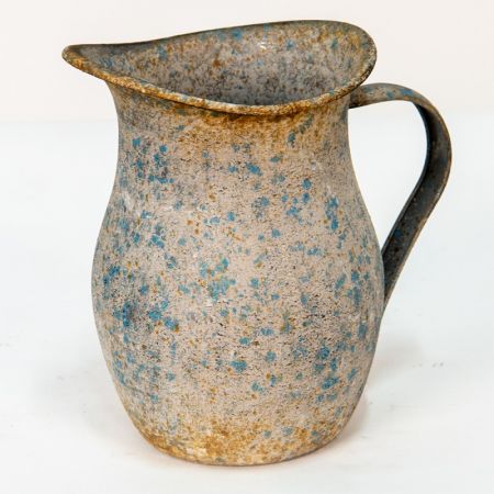 Clayre & Eef Dekoration Krug 20x14x19 cm Blau