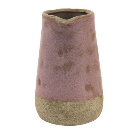 Clayre & Eef Wasserkanne 1000 ml Beige Keramik Deko Accessoires